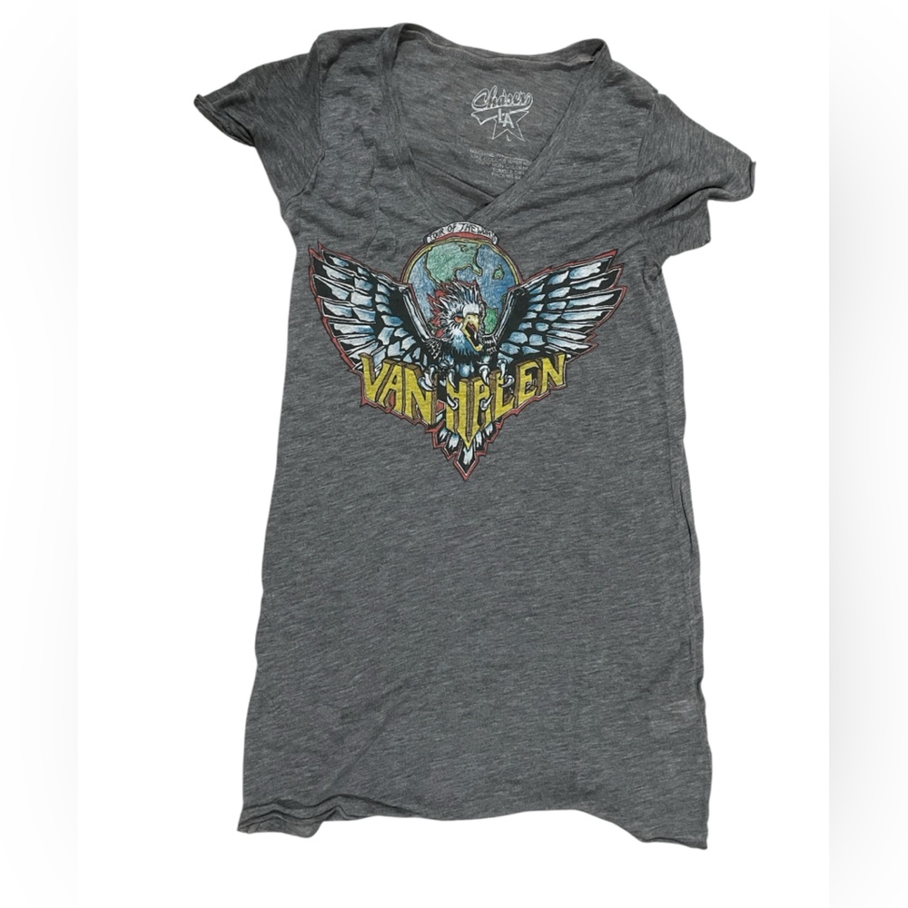 Gray Van Halen Graphic T-Shirt